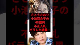 さとうさおり小池百合子の48億円不正入札バラした結果...