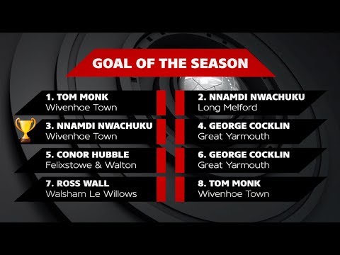 Coggeshall Town Awards 2017/18 - Goal of the Season - Winning Goal 3 Nnamdi Nwachuku
