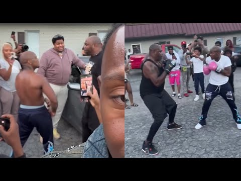 Woody Throws Hand With An OG In His Hood For Disrespecting Him 🥊