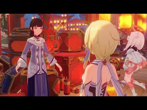 Lantern Rite  Genshin Impact  Lantern Rite 2021 Event Quest Cutscenes ENLumine