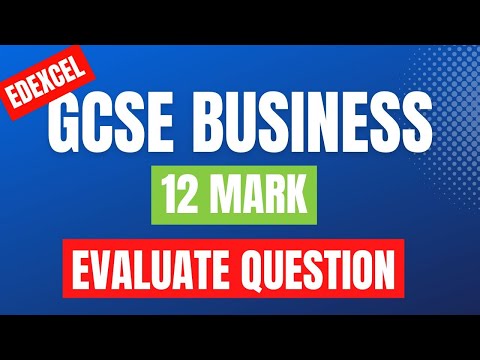 How To Answer EDEXCEL 12 Markers ✅WITH AN EXAMPLE As A Bonus! GCSE Business Exam Technique