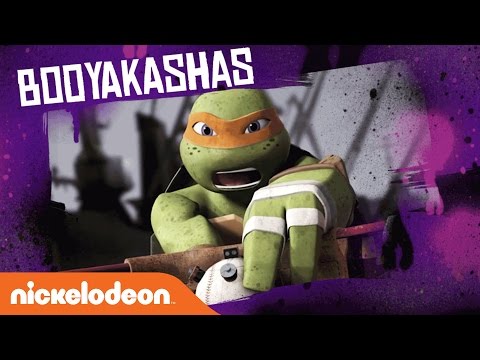 Teenage Mutant Ninja Turtles | 100 Booyakashas for the 100th Episode of TMNT | Nick