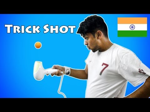 VIRAL Ping Pong Trick Shots by DESI PERFECT | Trick shots India Desi Perfect