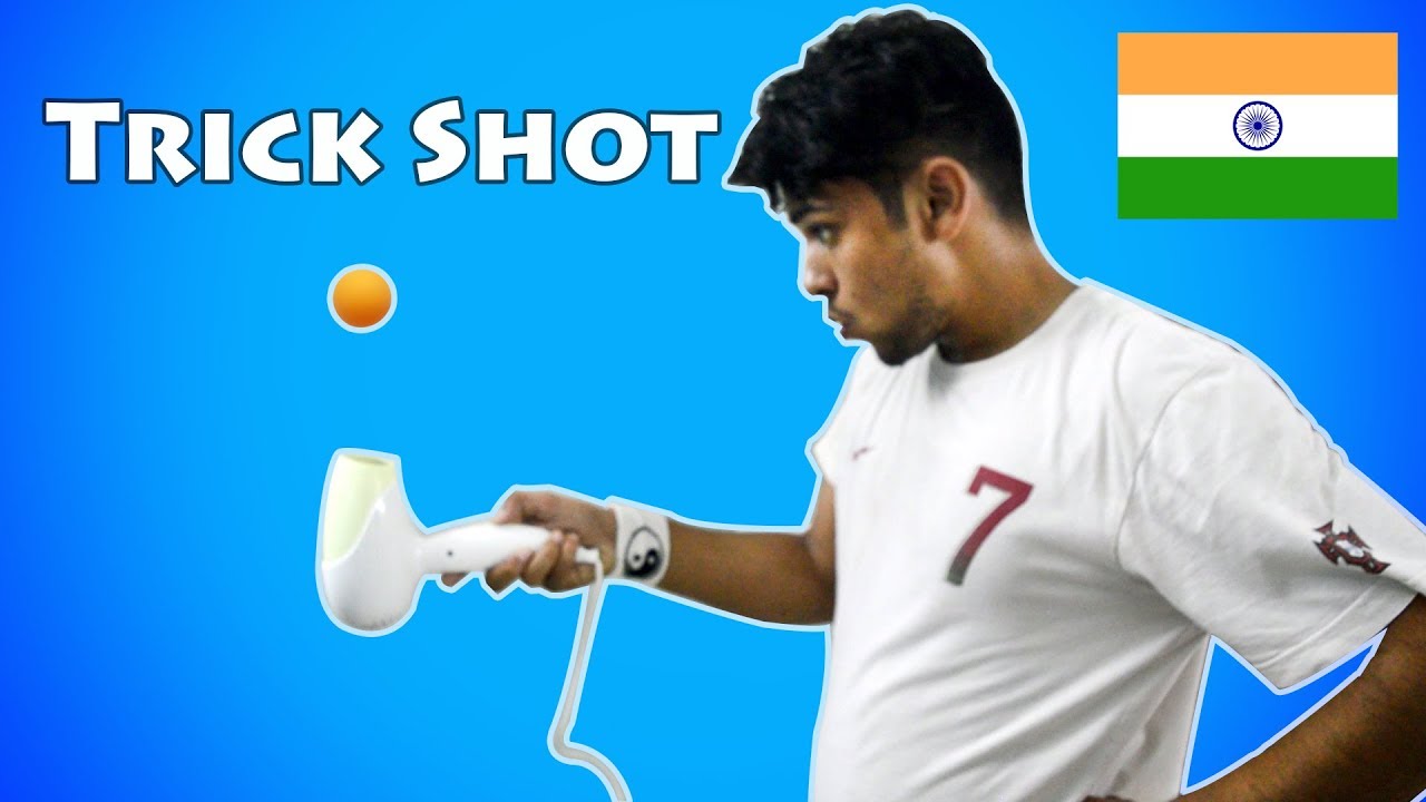 <h1 class=title>VIRAL Ping Pong Trick Shots by DESI PERFECT | Trick shots India Desi Perfect</h1>