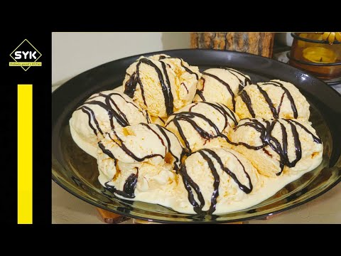 How to Make Custard Ice Cream || Vanilla Ice Cream ||Homemade Ice Cream Recipe ||Eid Special Recipes