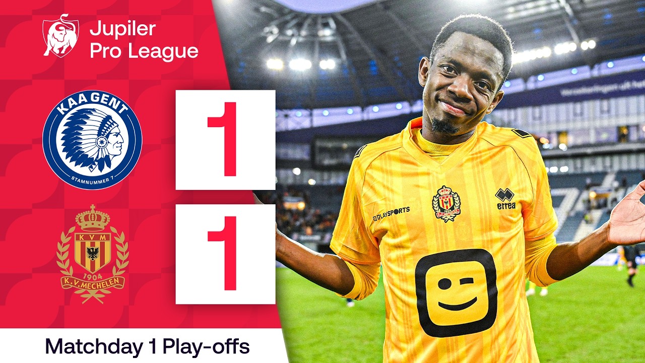 KAA Gent vs KV Mechelen Highlights