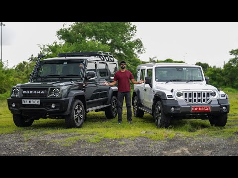 Mahindra Thar Roxx vs Force Gurkha - Comparison Of Real SUVs | Faisal Khan