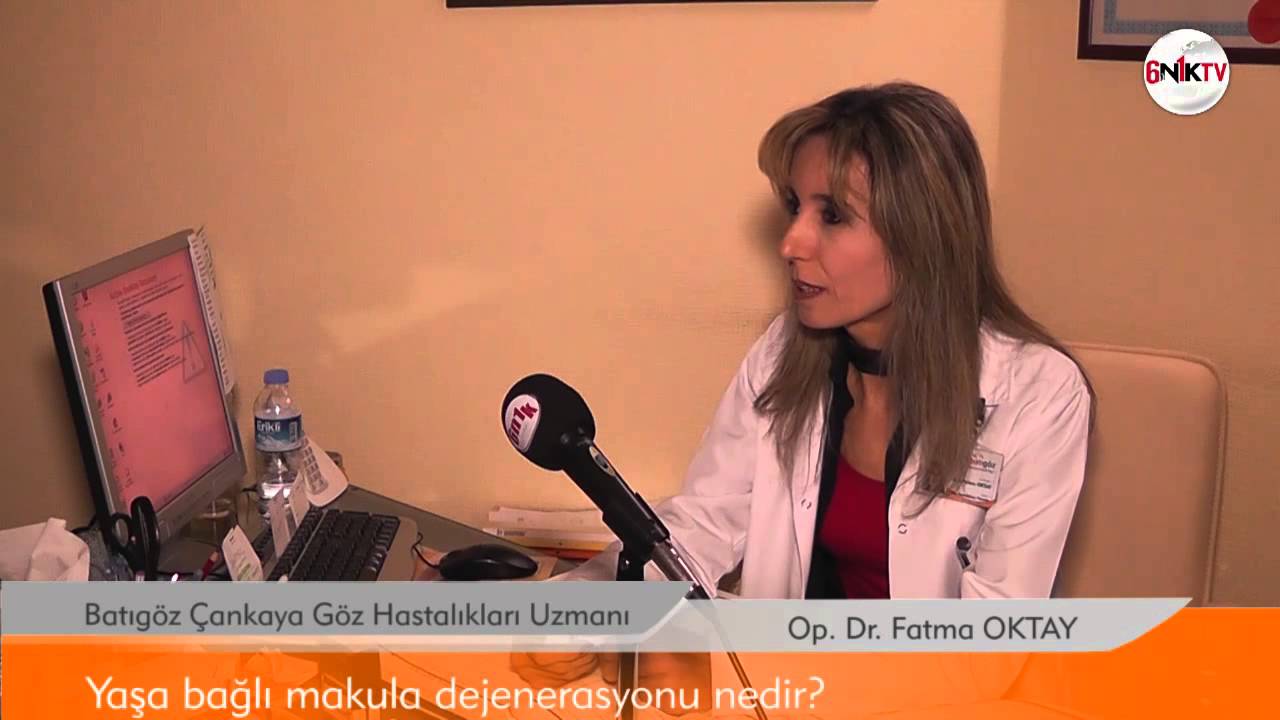 Op. Dr. Fatma Soybaş - Yaşa Bağlı Makula Dejeneraasyonu Nedir?
