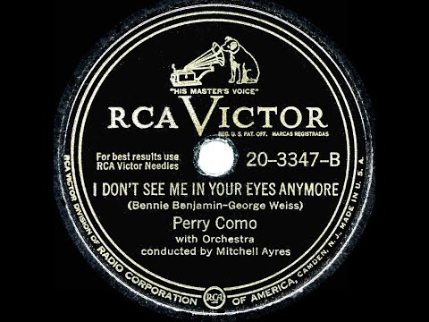 1949 HITS ARCHIVE: I Don’t See Me In Your Eyes Anymore - Perry Como