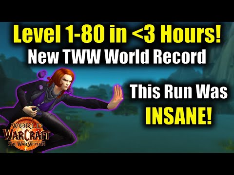 Solo 1-80 World Record Speedrun in Under 3 Hours! (2:59:36)