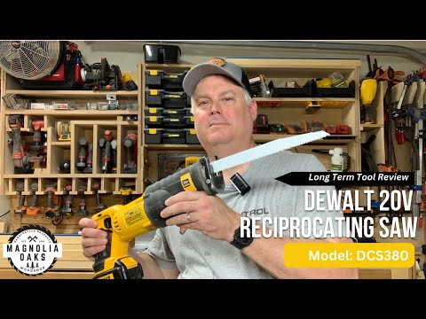 Dewalt Reciprocating Saw - Model DCS380 - Long Term Honest Review by Woodworker