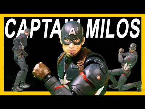 Captain America dances like a butterfly (Ricardo Milos stop motion ...