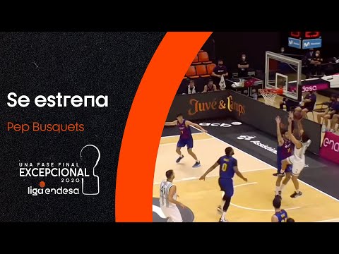 Pep Busquets se estrena en la Liga Endesa