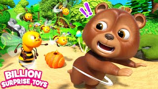 HONEY HEIST Adventure: Kids Brave Angry Bees and Befriend a Baby Bear in Epic Forest Honey Heist!