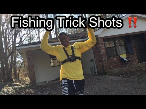 Fishing Trick Shot Challenge !!!