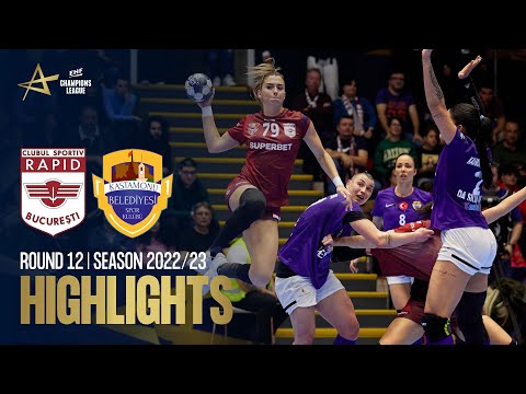 CS Rapid Bucuresti vs Kastamonu Belediyesi GSK | Round 12 | EHF Champions League Women 2022/23
