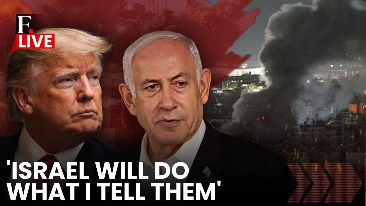 US Iran War LIVE: Trump Insists Israel Will Halt Strikes at His Direction | West Asia War
