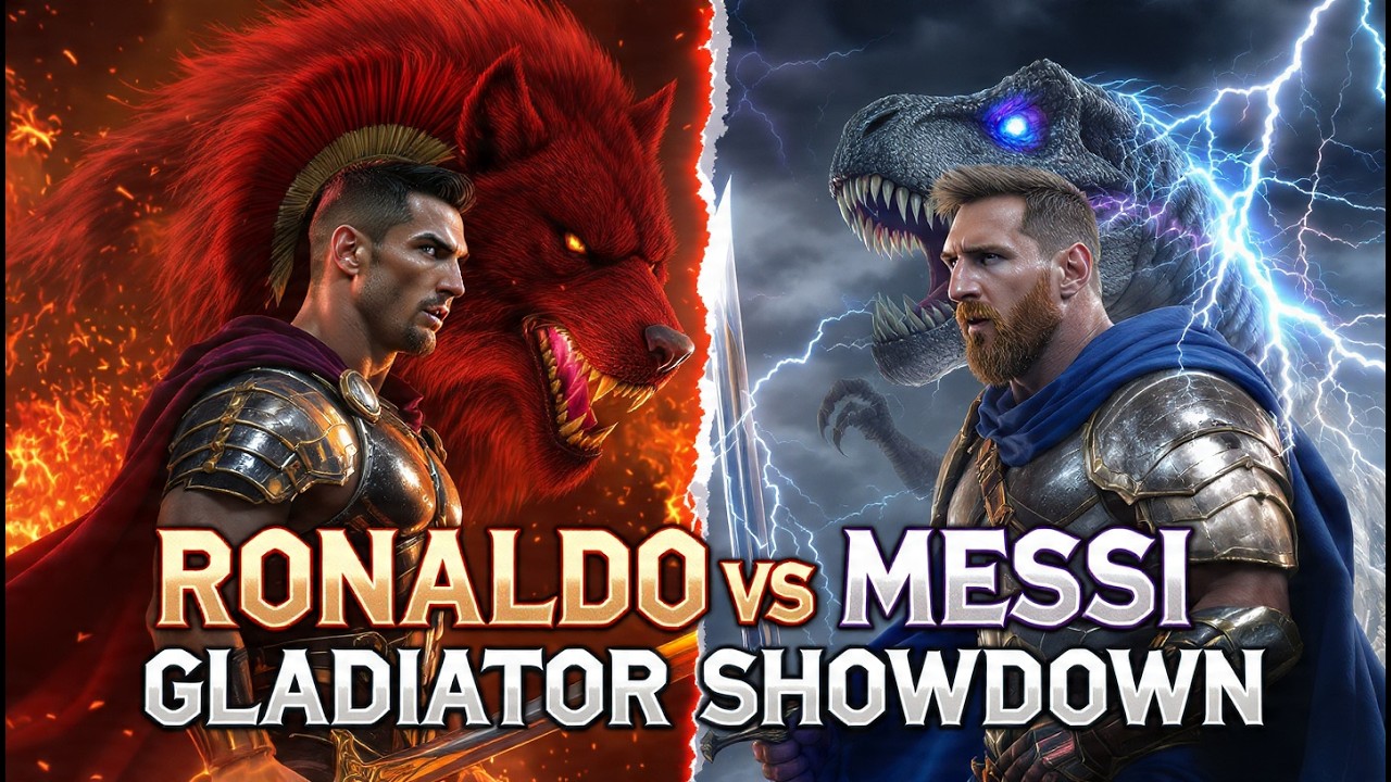 The Most EPIC Ronaldo vs Messi Battle Ever 🏟️🔥