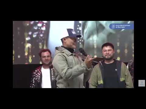 Ignacio Ormazabal, vocalista "De Mariachi Monteclaro" en EXPOGAMA MARCHIGÜE 2025 con Alanis Lagos.