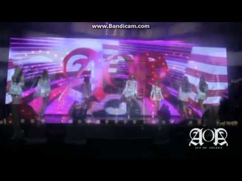 AOA Showcase rehearsal