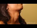 Long Neck With A Female Adam S Apple