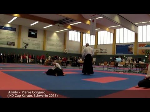 Powerfull martial arts demonstration with Pierre Congard - Aikido using Sword, Stick an grappling