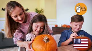 What Are Your Halloween Plans | A2 ESL Listening | ESL Pals
