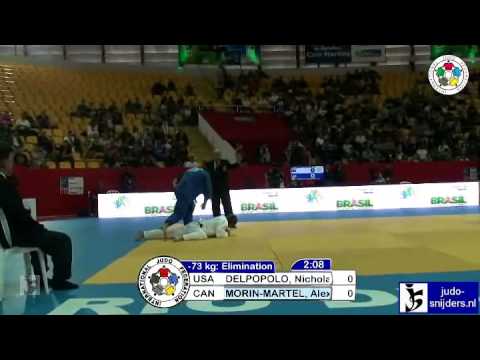 Nicholas Delpopolo (USA) - Alexis Morin-Martel (CAN) [-73kg]