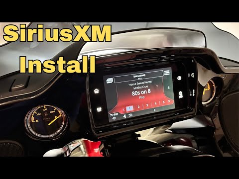 You need SiriusXM Radio For Your Harley Road Glide! Here’s the install!