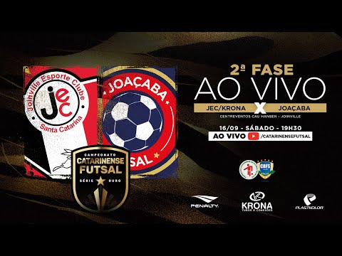 CAMPEONATO CATARINENSE SÉRIE OURO 2023 - 2ª FASE - JEC/Krona Futsal X Joaçaba Futsal