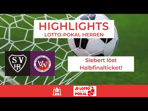 LOTTO-POKAL Viertelfinale SV Halstenbek-Rellingen - Vorwärts Wacker