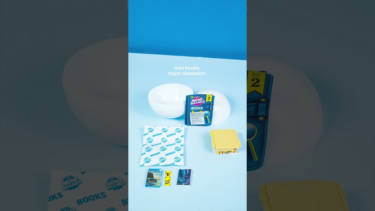 MINI BOOKS. MAJOR OBSESSION. #MINIBRANDSBOOKS #COLLECTIBLES