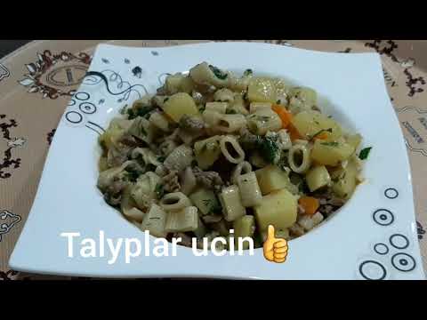 Talyplar üçin aňsat,tiz bishyan nahar.