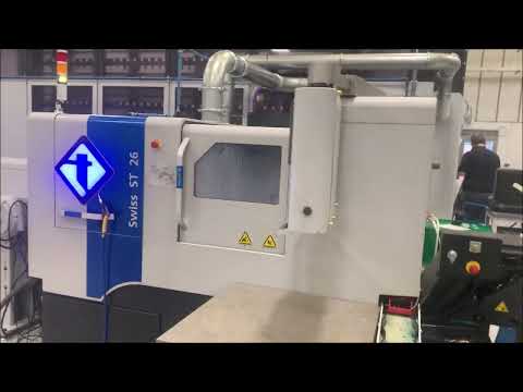 Tornos Swiss ST 26 CNC Sliding Head Auto Lathe (YOM : 2015)
