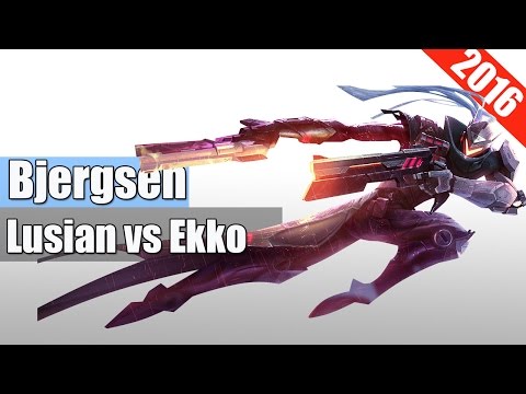 TSM Bjergsen - Lusian vs Ekko - Mid - SoloQ 24 Apr, 2016