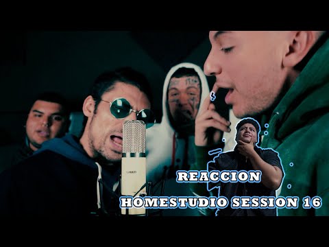 REACCION Chusterfield ft. Rastachai, Noite, Cucu - HOMESTUDIO SESSION 16