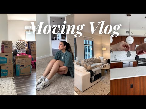 MOVING DAY! getting our keys, unpacking, first night in the new apartment