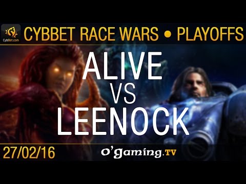 aLive vs Leenock - TvZ - CybBet Race Wars - Playoffs Ro8