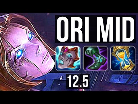 ORIANNA vs KINDRED (MID) | 7/1/8, Godlike, 900K mastery | NA Grandmaster | 12.5