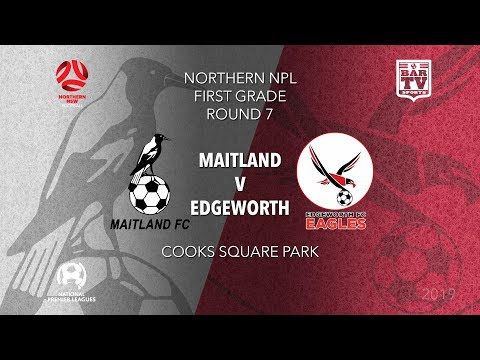 2019 NPL Northern NSW u20s and 1st Grade - Round 7 - Maitland Magpies FC v Edgeworth Eagles FC