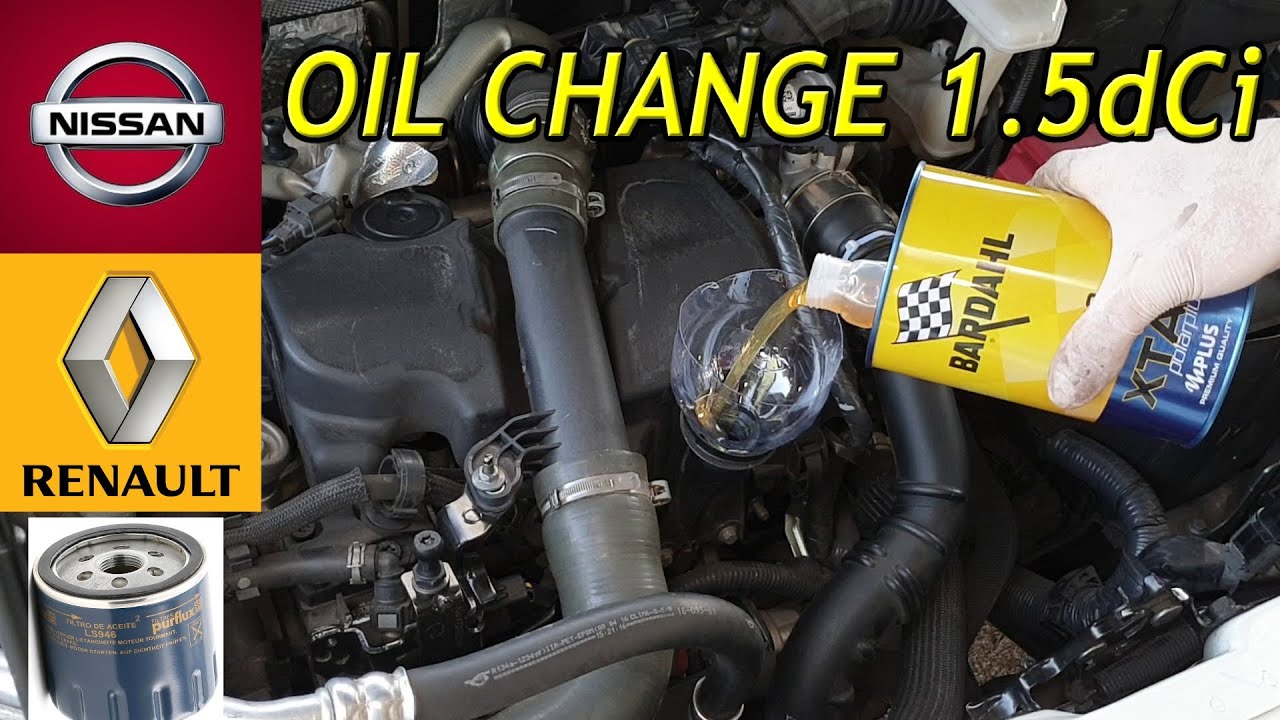 Watch video Nissan Qashqai 1.5 dCi How To Change Oil And Oil Filter DIY Now Nissan Qashqai 1.5 dCi How To Change Oil And Oil Filter DIY