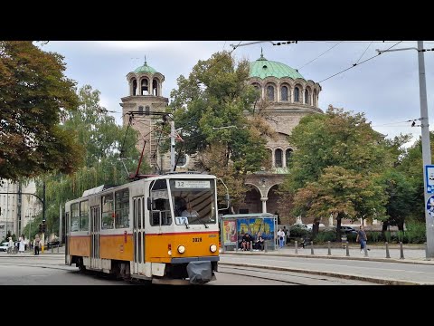 Trams in Sofia 10.08-25.08.2025
