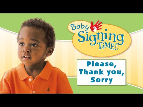 Baby Signing Time - Please Thank You Sorry Promo