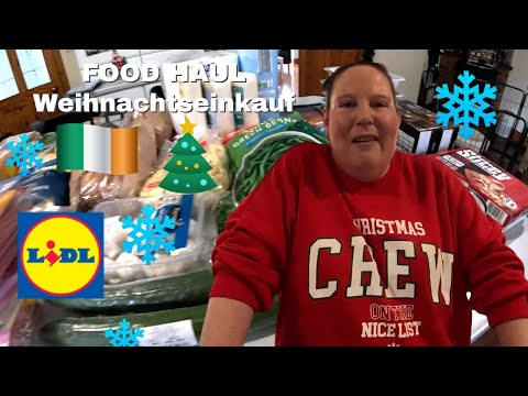 FOOD HAUL Christmas Shopping Vlog 23 // 289 Euros, amazing! 🛒🎀😱🤗🎄✨