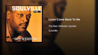 Lover Come Back To Me