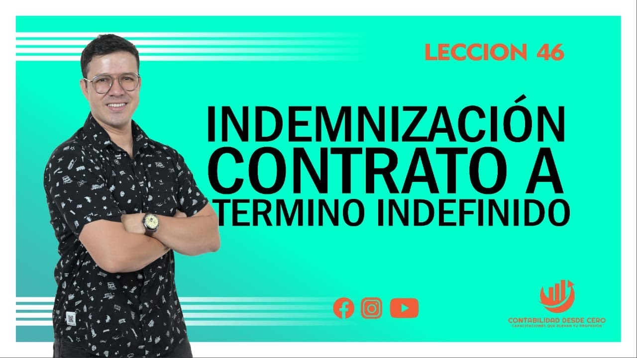 INDEMNIZACIÓN CONTRATO A TERMINO INDEFINIDO PASO A PASO
