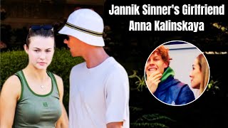 Jannik Sinner girlfriend Anna Kalinskaya 2024 | Also all about Jannik's ex-girlfriend Maria Braccini