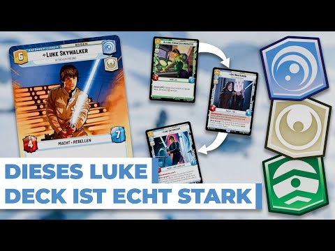 Endlich ein LUKE DECK welches bei Turnieren eine Chance hat! Star Wars Unlimited Deutsch