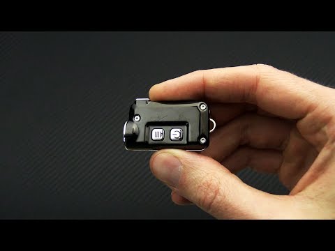 Nitecore Tini Ss Jet Black Pvd Stainless Steel 380 Lumen Micro Usb Rechargeable Keychain Flashlight For Sale