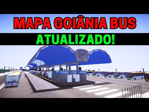 🔴Gameplay Novo Mod Mapa Goiânia Bus Update | Proton Bus Simulator | Melhor Simulador de Ônibus
